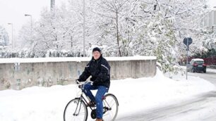 Viaggio nella Brianza sotto la neve immagine