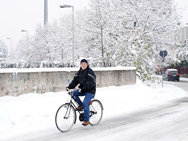 Viaggio nella Brianza sotto la neve immagine