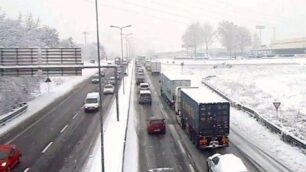 Viaggio nella Brianza sotto la neve immagine