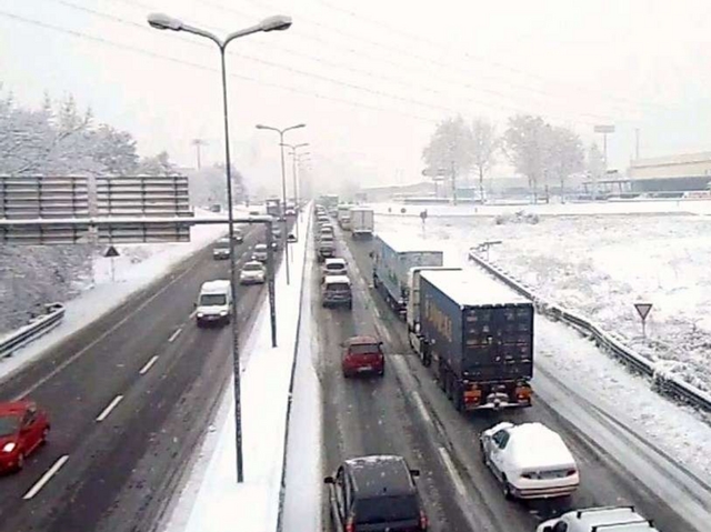 Viaggio nella Brianza sotto la neve immagine