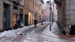 Viaggio nella Brianza sotto la neve immagine