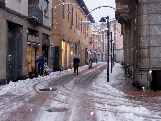 Viaggio nella Brianza sotto la neve immagine
