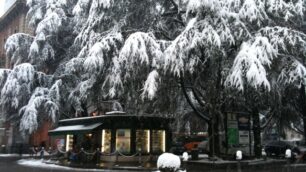 Viaggio a Monza sotto la neve immagine