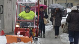 Viaggio nella Brianza sotto la neve immagine