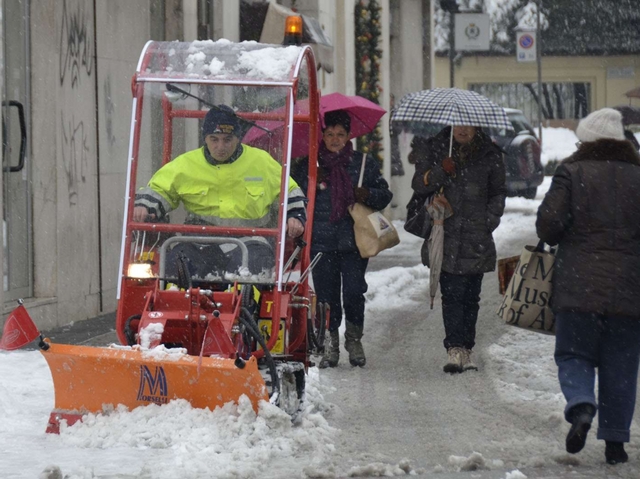 Viaggio nella Brianza sotto la neve immagine