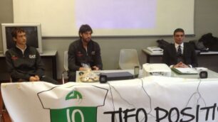 «Io tifo positivo» a VillasantaAlla Fermi con Gianluca Basile