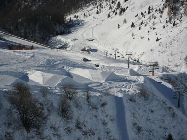 Lo snowparkin Val Carisole