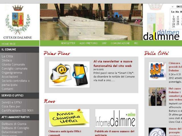 Dalmine tecnologicatra newsletter e sms