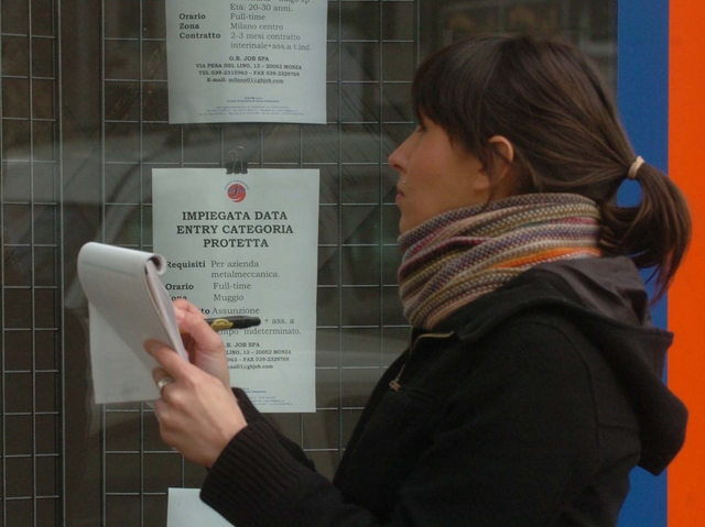 Crolla l’occupazione in BrianzaIl primo trimestre perde 550 posti