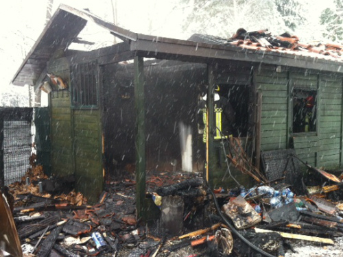 Desio, incendio alla bocciofilaSede distrutta, ignote le cause