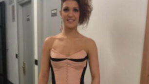 Arianna Errigo ospite di Sanremo«Adrenalina come in pedana»