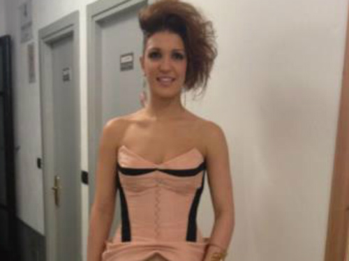 Arianna Errigo ospite di Sanremo«Adrenalina come in pedana»