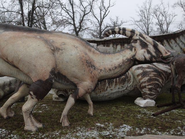 I dinosauri del parco di Monza immagine