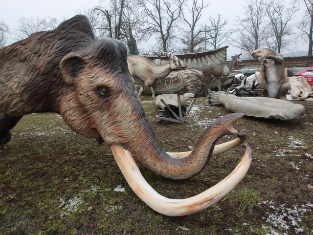 I dinosauri del parco di Monza immagine