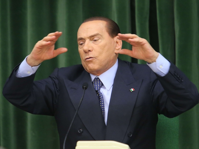 Grillo, Monti, Merkel e Gianninonel mirino di Berlusconi a Monza