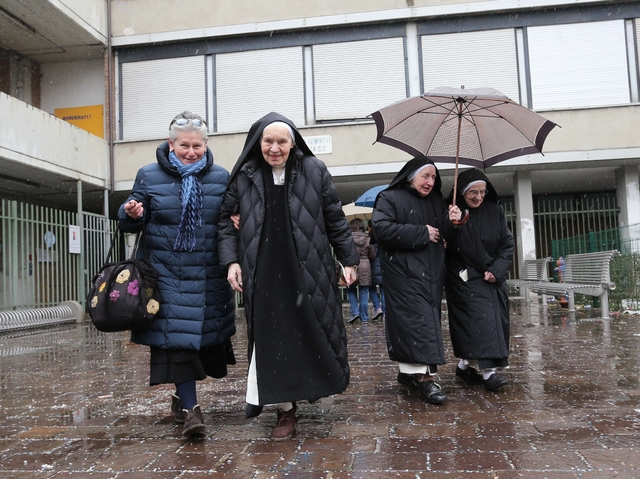 Monza alle urne sotto la neveL’incognita maltempo sul voto