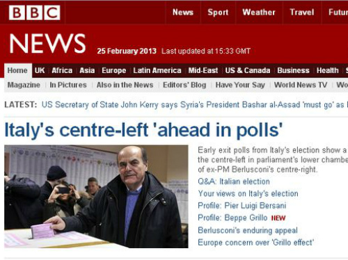 Le elezioni italiane nel mondoGli occhi di Bbc e Germania