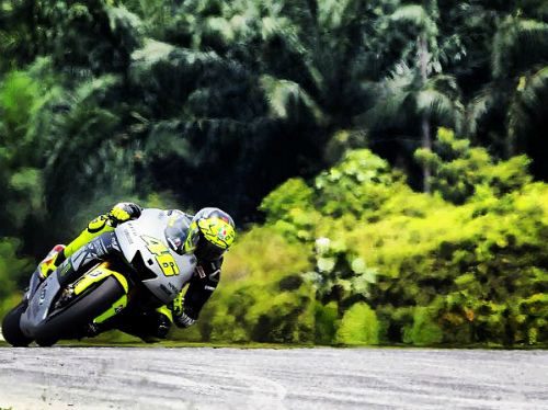 Rossi e la Yamaha quinti a Sepang«Sono felice, il feeling è buono»