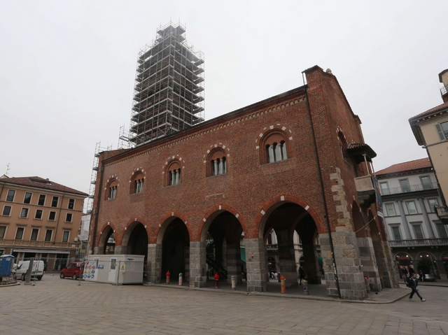 Monza: quasi finito il restauroEcco il «nuovo» Arengario