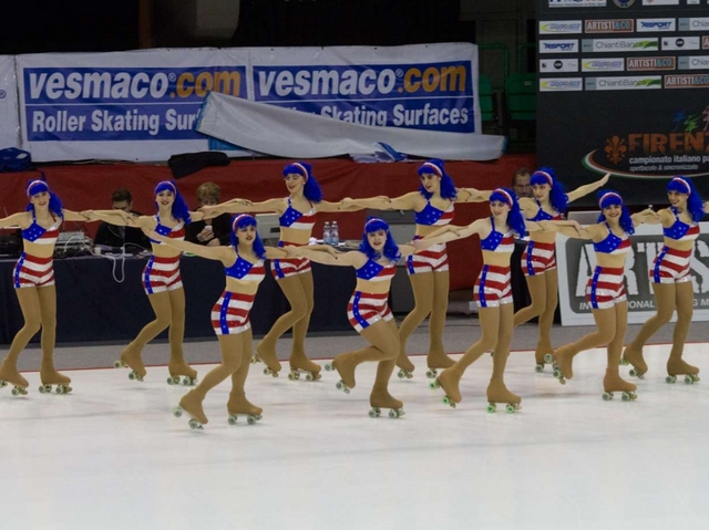 Tricolori sincro: GXIII alla grandeCalifornia Girls sfiorano il podio