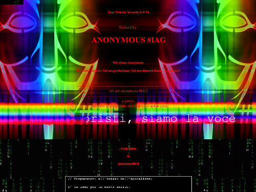 Anonymous attacca la Cgil BrianzaSito hackerato, paura per i dati