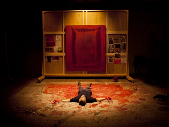 Monza in ”Rosso”Rothko a teatro