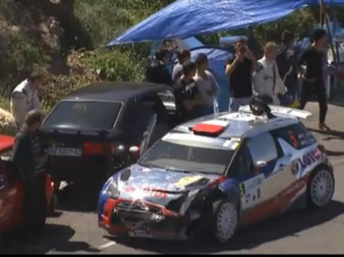 Rally, nuovo schianto per KubicaRischia di cadere in un burrone
