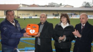 Grazie a un’azienda di DesioDefibrillatore alla Pro Lissone