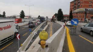 Monza, il nuovo viale LombardiaCode, corsie e cantieri: il venerdì