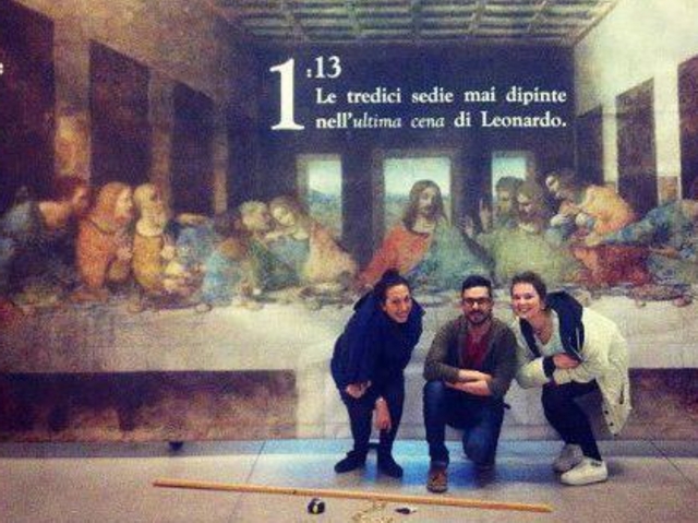 Il Salone del mobile e LeonardoLissone fa sedere l’Ultima cena