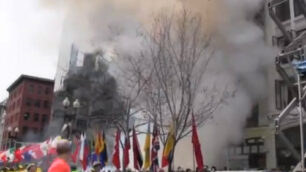 Bombe alla maratona di BostonErano pentole piene di chiodi