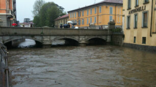 Pioggia per tutto il week-endLambro ingrossato a Monza