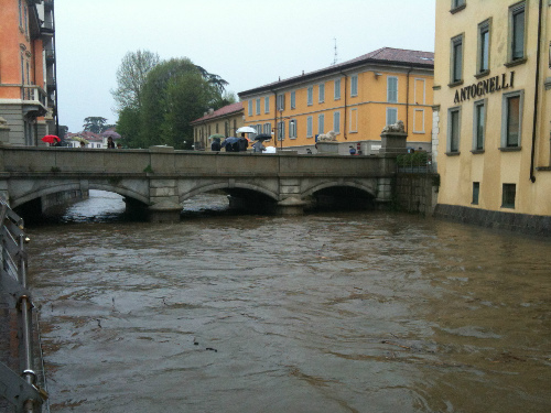 Pioggia per tutto il week-endLambro ingrossato a Monza