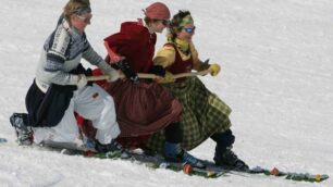 Skieda fiabesca:bimbi a Livigno