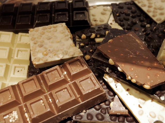 Fiera del cioccolatoin piazza a Romano