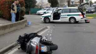 Violento scontro auto-scooter,giussanese in gravi condizioni