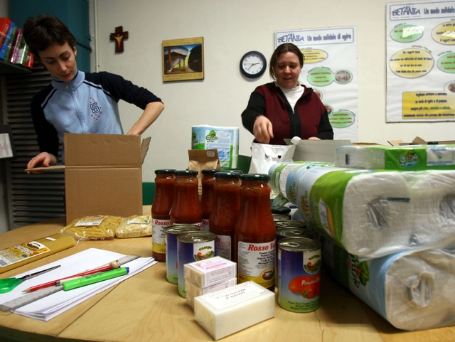 Monza, cooperativa Betania:gruppo d’acquisto per 70 famiglie