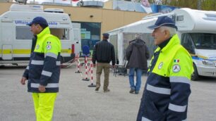 La Protezione civile di Seregnoin aiuto dei terremotati d’Abruzzo