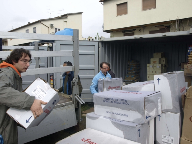 Besana-Abruzzo e ritornoper portare aiuti ai terremotati