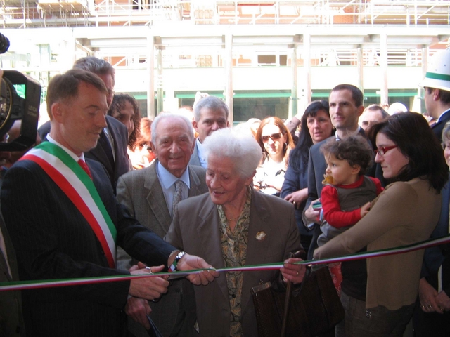 Inaugurazione della bibliotecaArriva anche il messaggio di Scalfaro