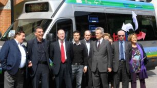 Briosco esce dall’isolamentoInaugurato il Taxibus