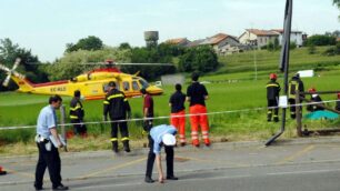 Lentate, muore una donnafalciata da vettura impazzita