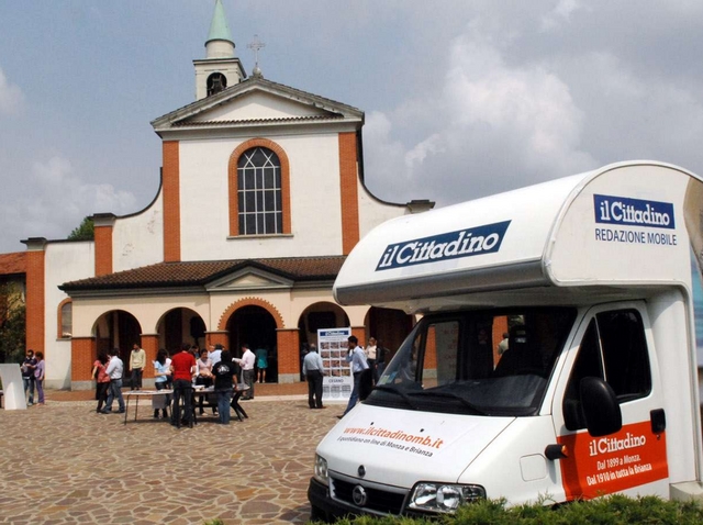 Il tour del camper a Monza e in Brianza