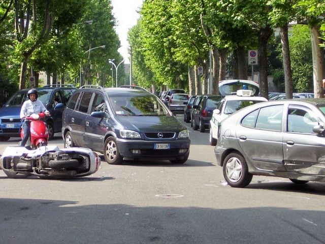 Seregno: sabato di incidenti con momenti di panico