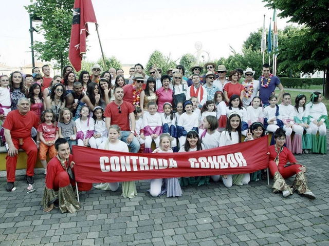 Palio di San Giorgio alla ValeraLe quattro contrade si sfidano