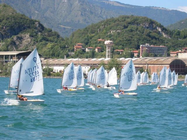 Piccoli velisti in garadomenica a Lovere