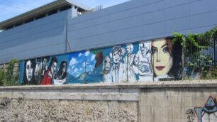 Murales per Michael JacksonWriters, tributo a Paderno