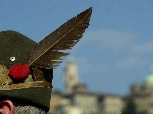 Alpini in festaa Castelli Calepio