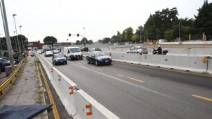 Cantieri viale Lombardia, svincoloSan Fruttuoso chiude di notte