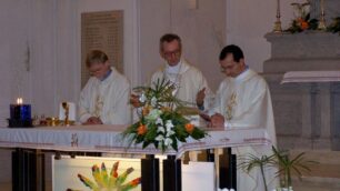Seregno: ieri sera in visitamonsignor Tito Solari